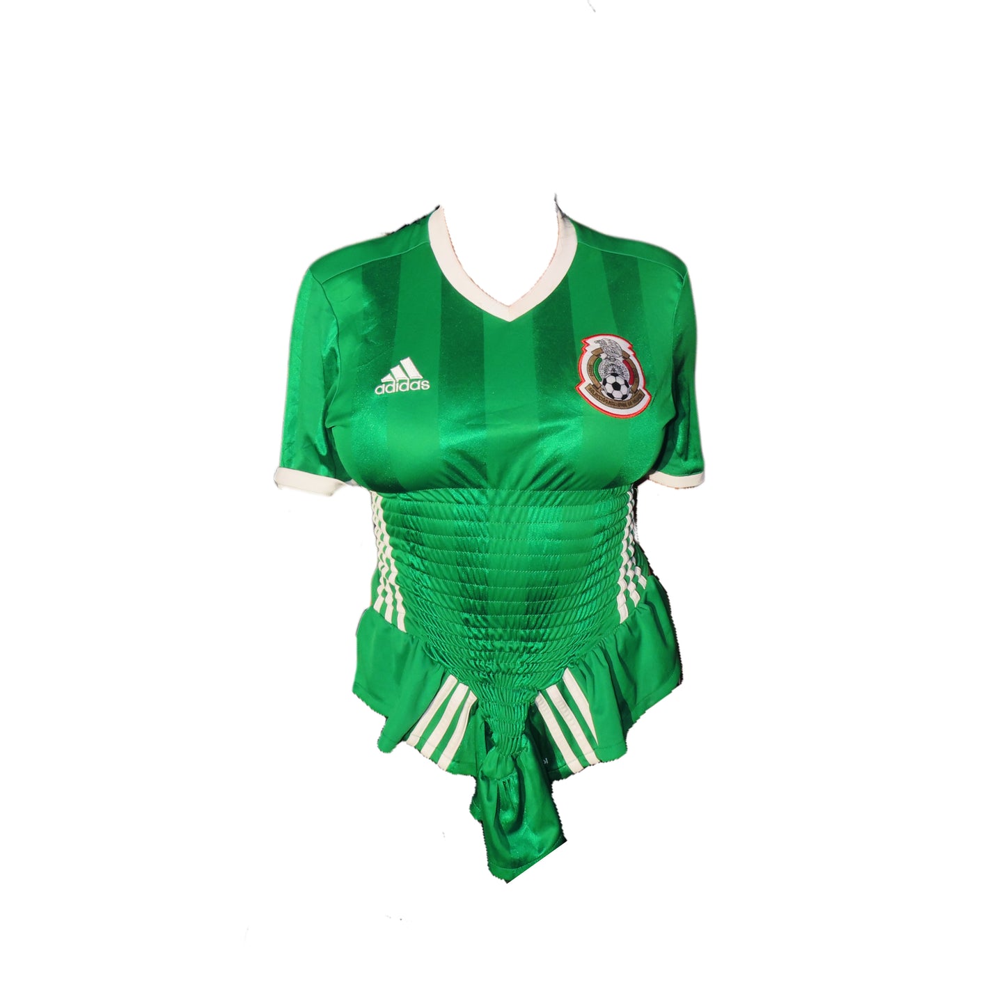 MEXICO SHIRRED TRIM JERSEY (XS-S)