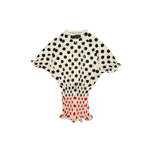 SHIRRED CYCLING JERSEY (S)