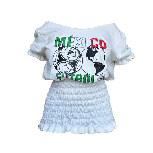 OFF THE SHOULDER MEXICO TEE (L)
