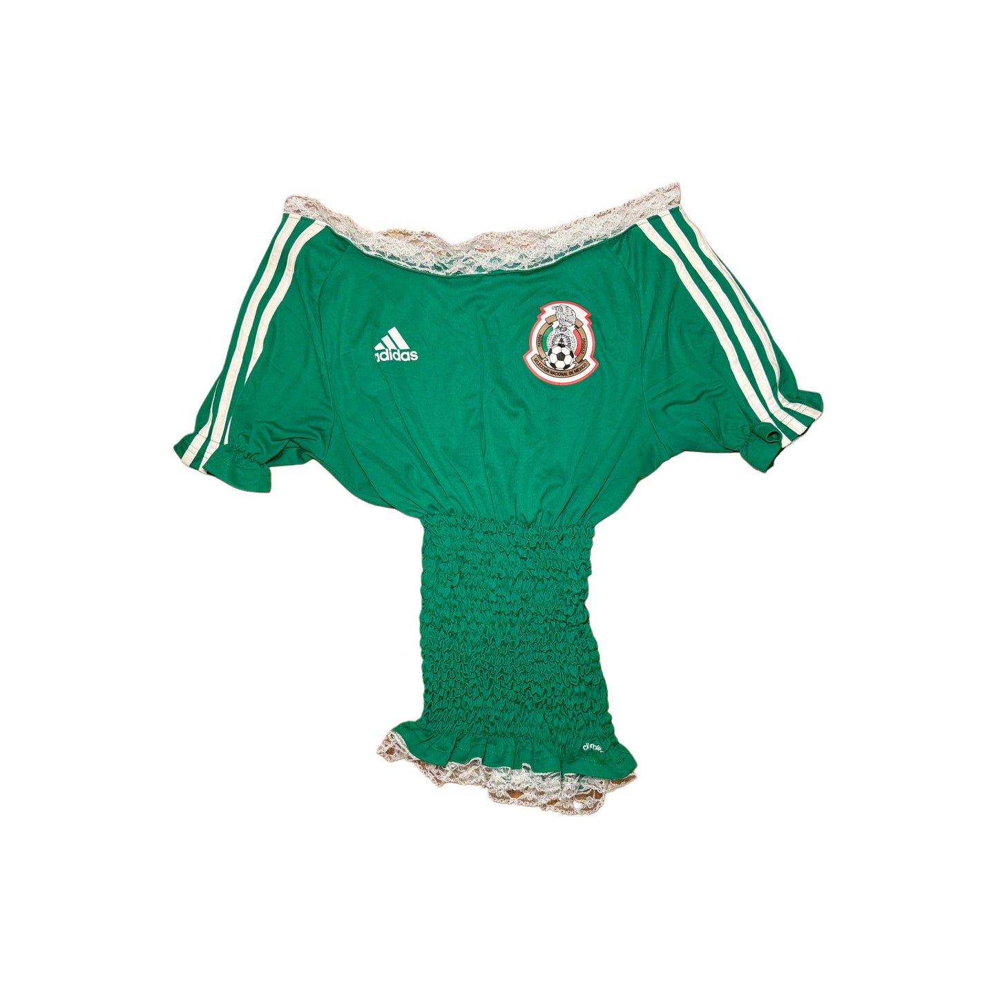 SHIRRED MEXICO TEE (S)