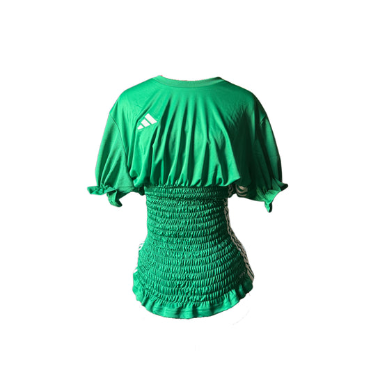CUSTOM SHIRRED JERSEY (M),(L)