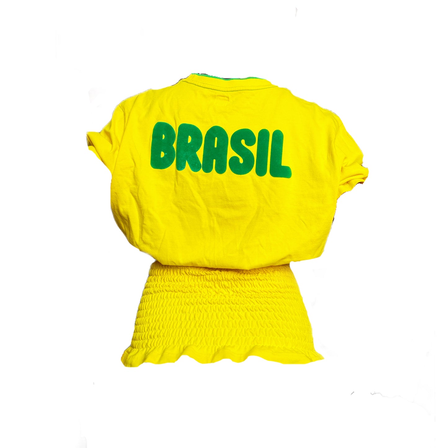 BRASIL SHIRRED TEE (M-L)