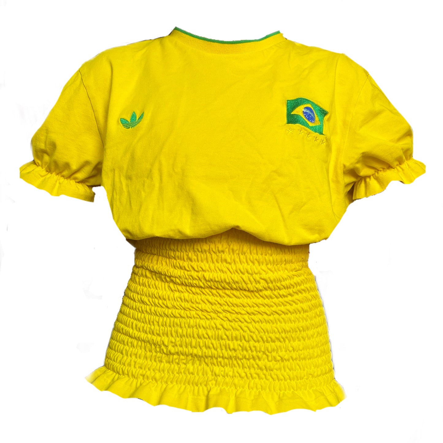 BRASIL SHIRRED TEE (M-L)