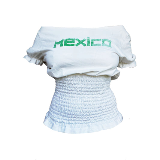 OFF THE SHOULDER MEXICO TEE (S/M)