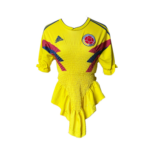 COLOMBIA SHIRRED TRIM JERSEY (S)