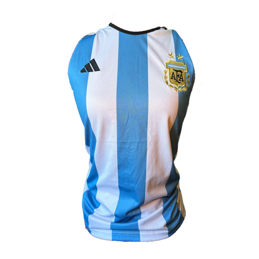 ARGENTINA SHIRRED RACERBACK JERSEY (S/M)