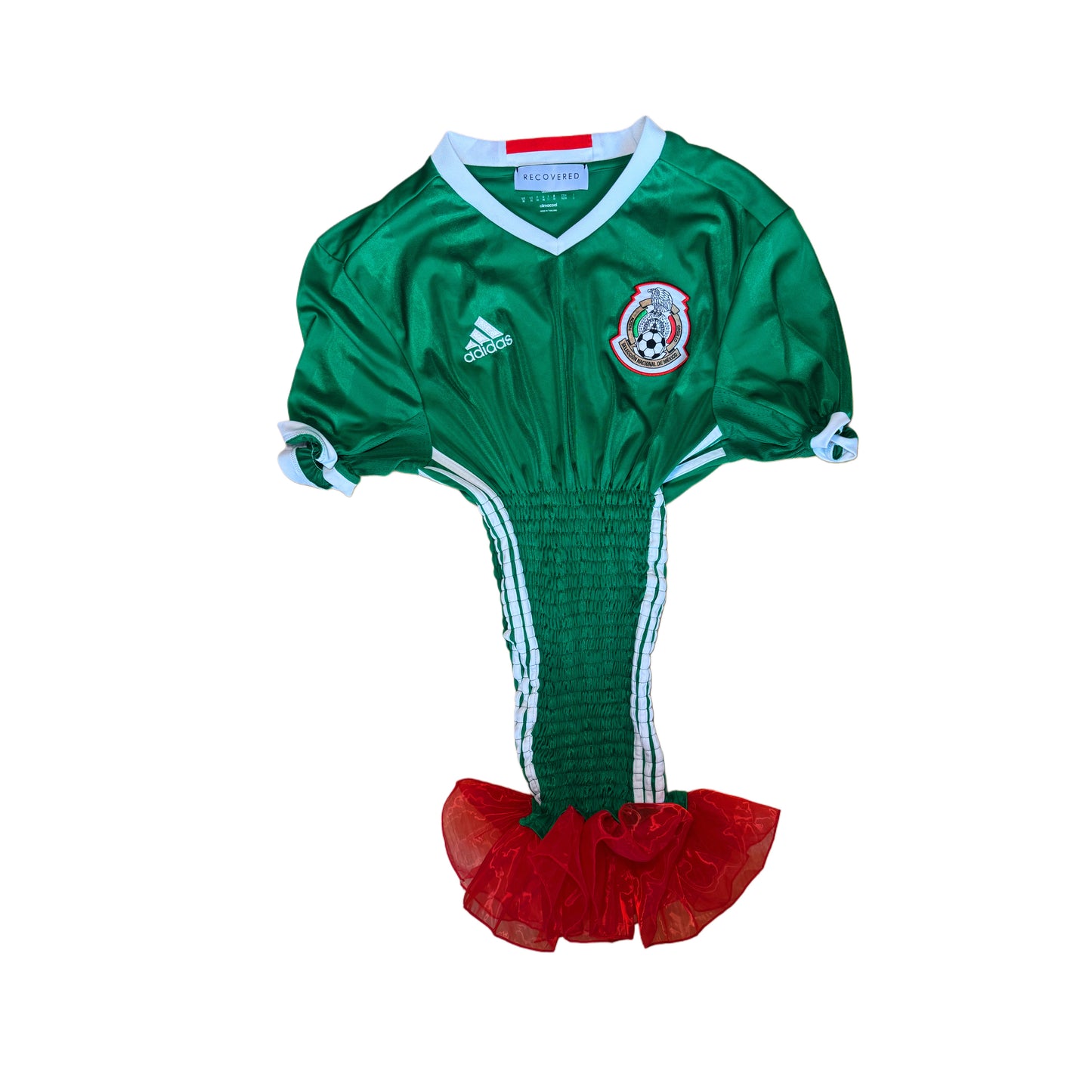 MEXICO SHIRRED TRIM JERSEY (XS)