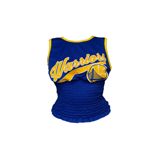 WARRIORS SHIRRED JERSEY (S-M)